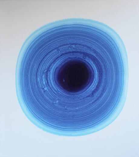 Blue Drying With Feathers Accident