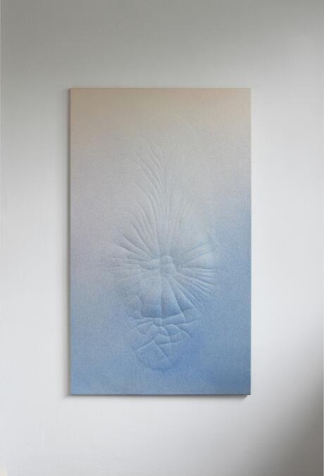 Leather of an animal that didn't die (Blue Yellow)